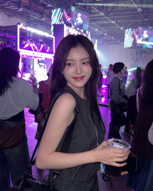 팝 콜린 미니 원피스 