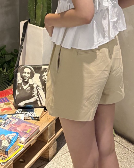 마인드 탄탄 하프 코튼 팬츠 